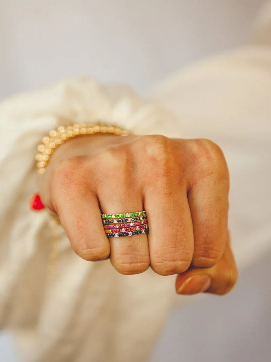 Prism Emerald Ring 14K sold by LeMel product image thumbnail 2