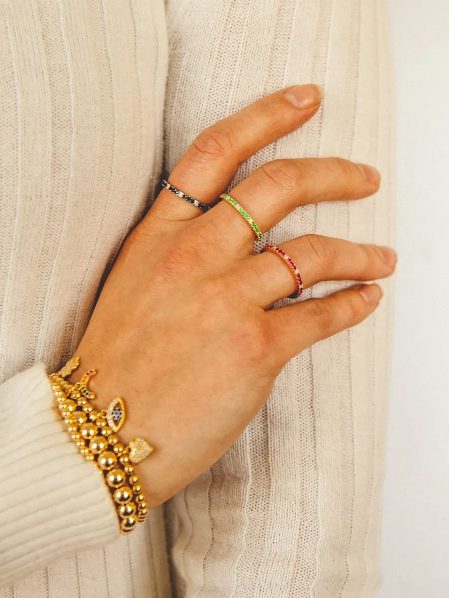 Prism Emerald Ring 14K sold by LeMel product image thumbnail 5