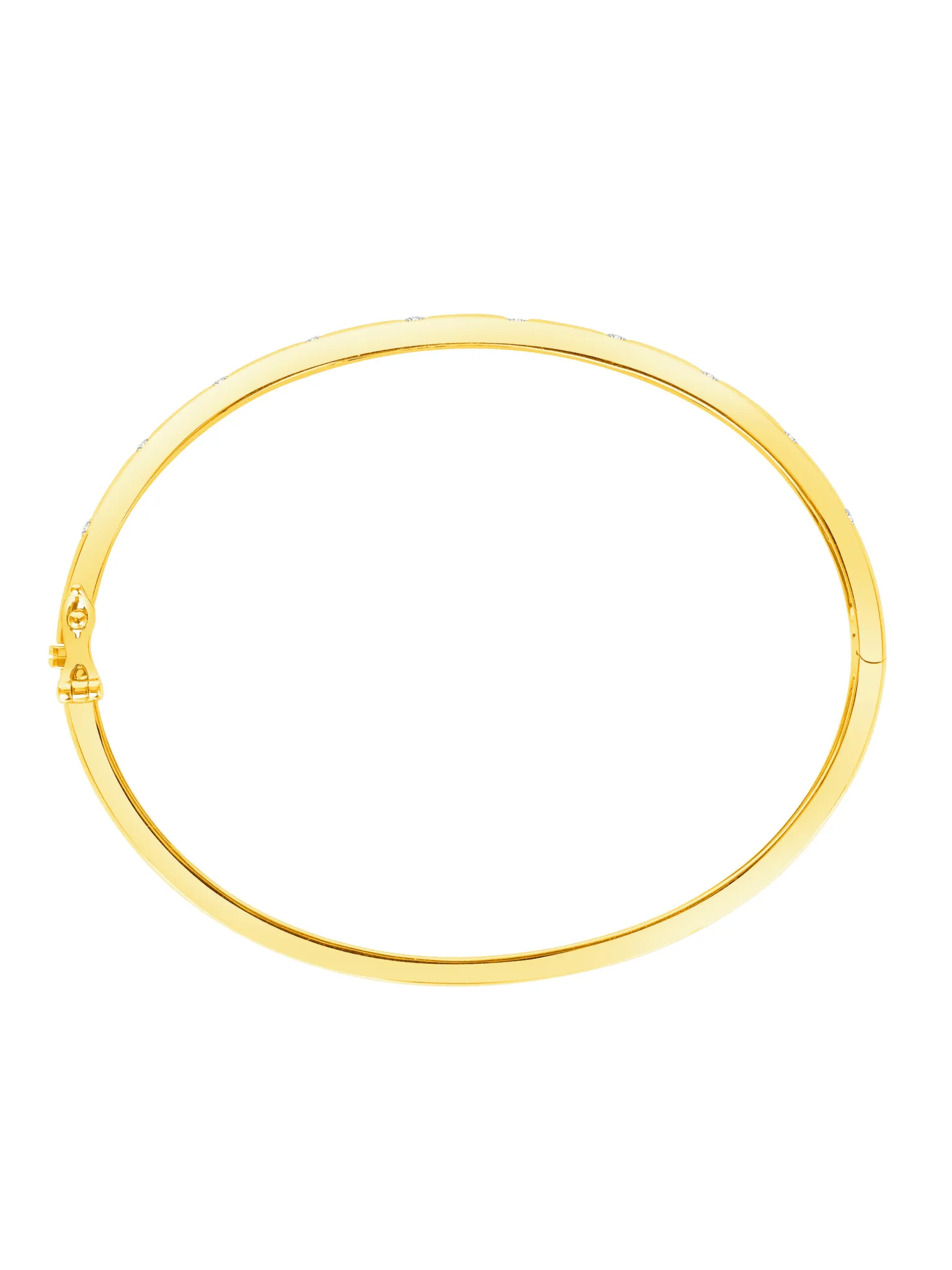 Charlotte Diamond Bangle 14K sold by LeMel product image thumbnail 5