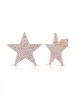 Mick Pave Diamond Star Stud Earrings 14K sold by LeMel