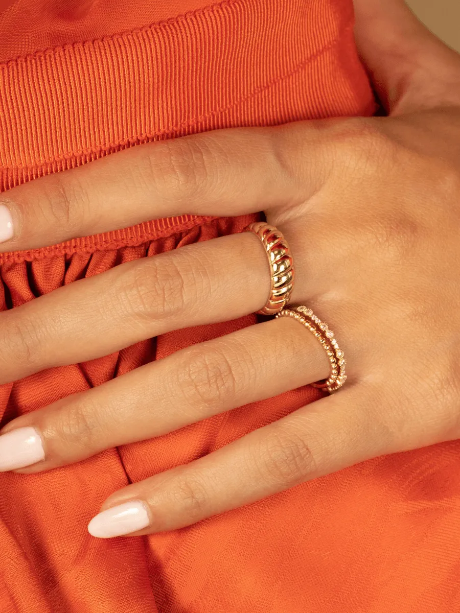 Wave Band 14K sold by LeMel product image thumbnail 4