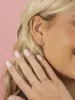 Hailey Heart Huggie Earrings 14K sold by LeMel