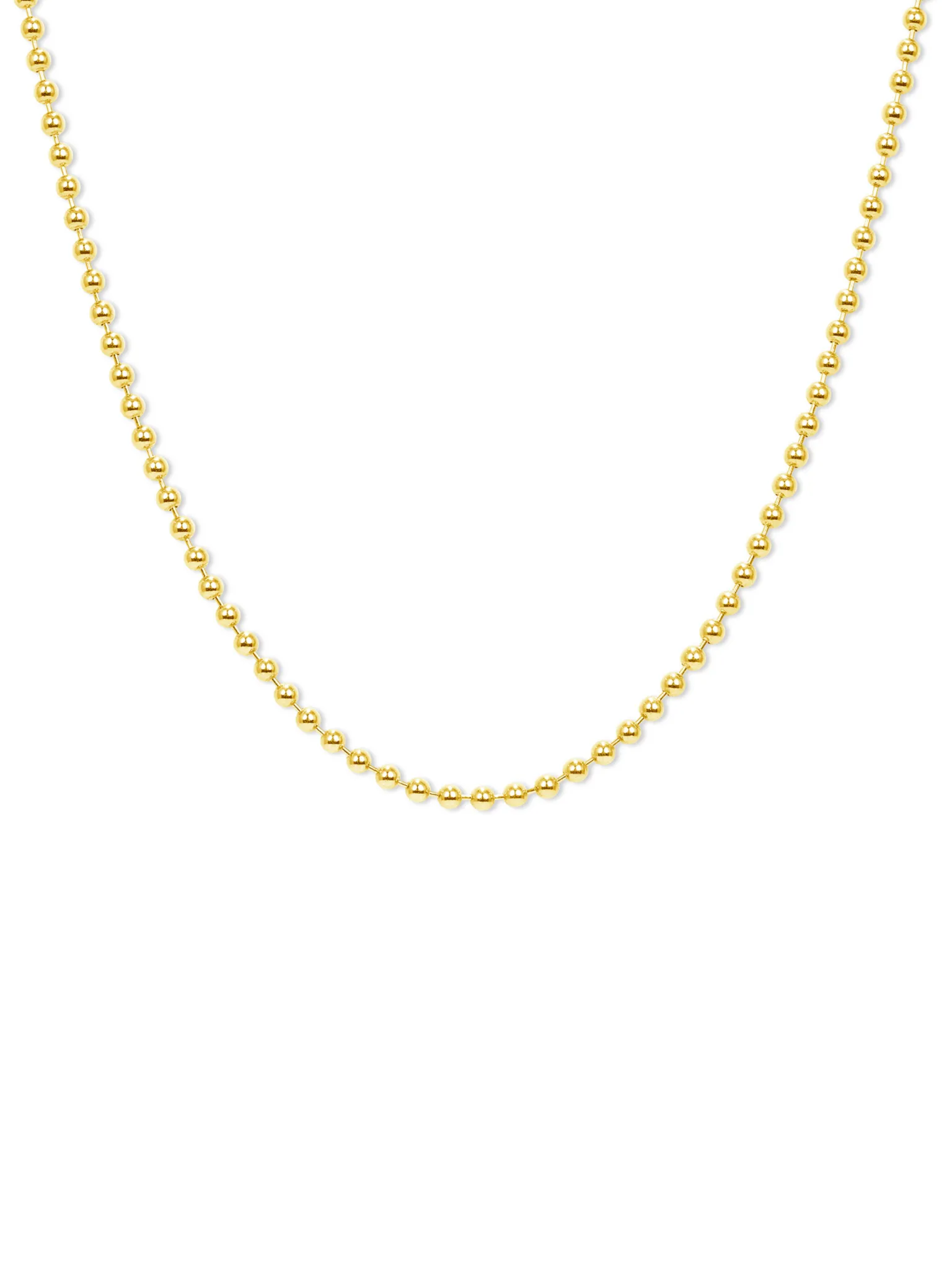 Ball Chain Necklace 14K sold by LeMel product image thumbnail 4