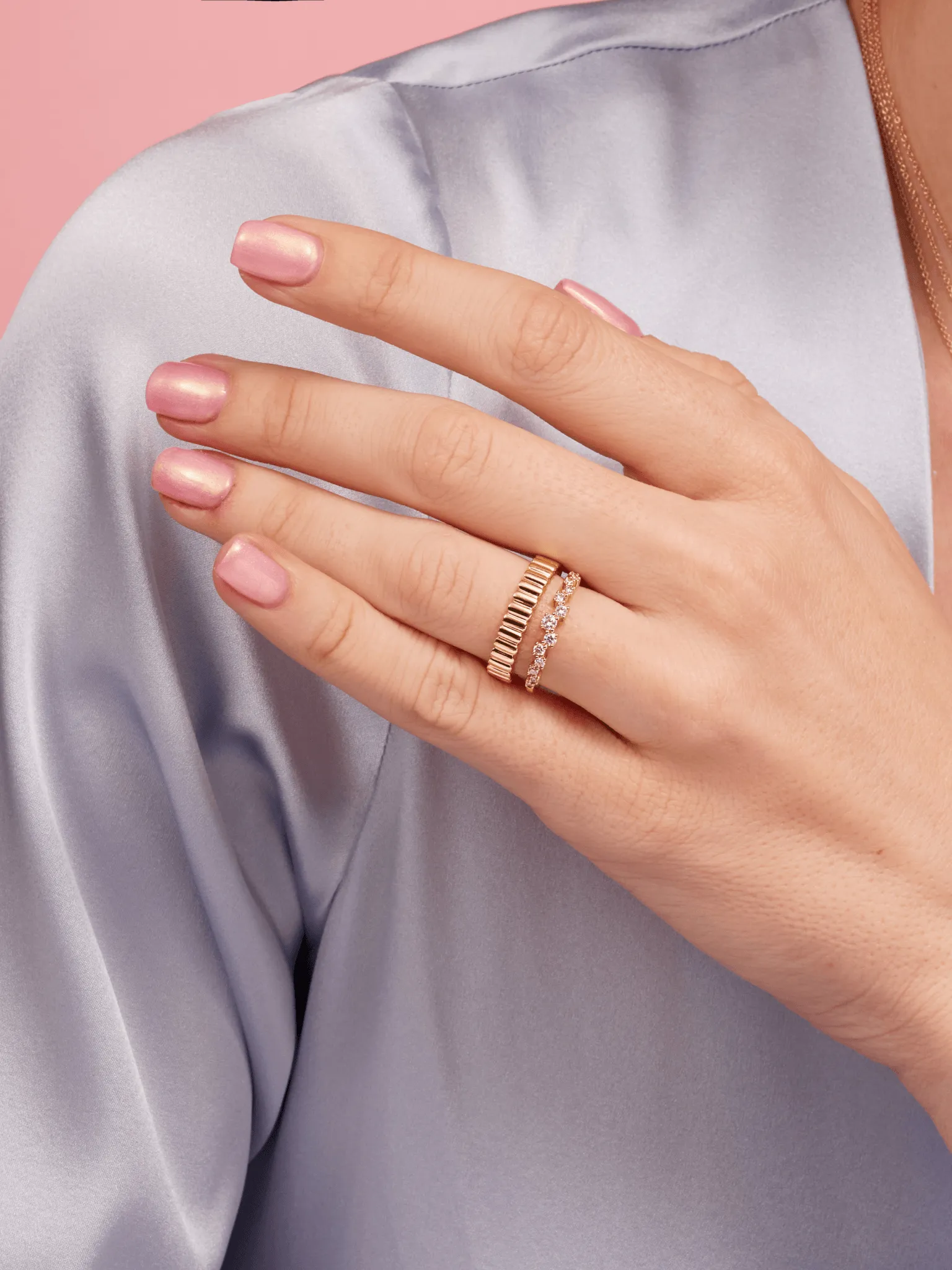 Emma Diamond Ring 14K sold by LeMel product image thumbnail 4