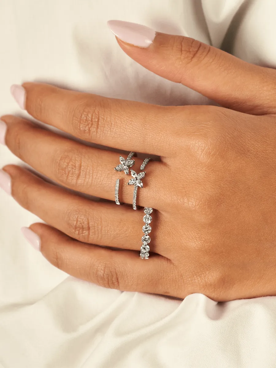 Round Single Prong Band (1.25 ct. tw.) 14K sold by LeMel product image thumbnail 2