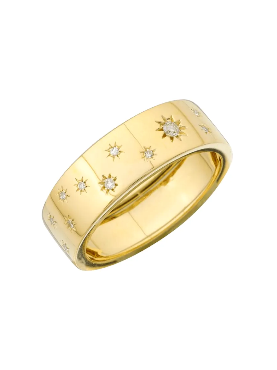 Celeste Diamond Ring 14K sold by LeMel