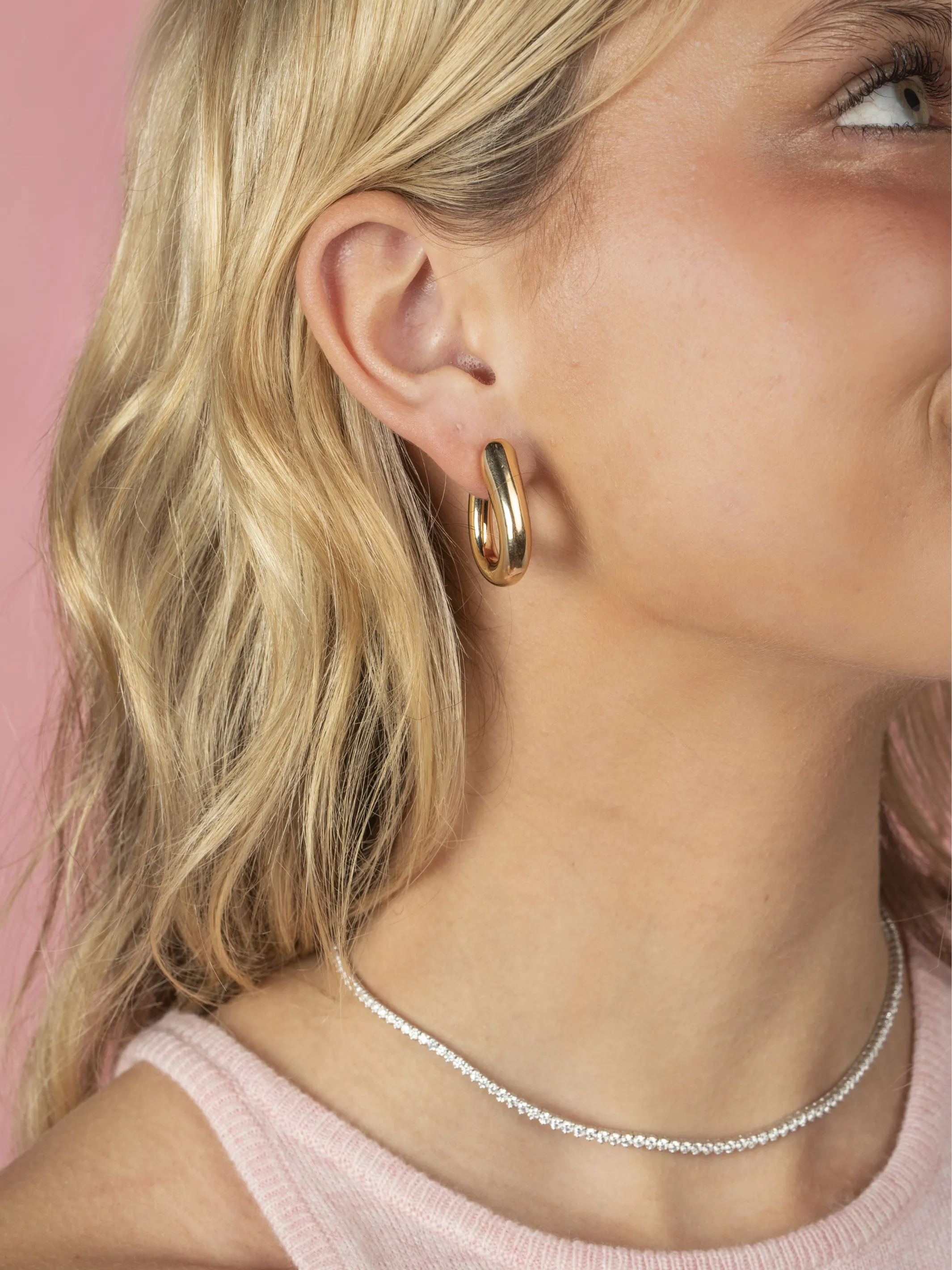 Em Hoop Earrings sold by LeMel product image thumbnail 2