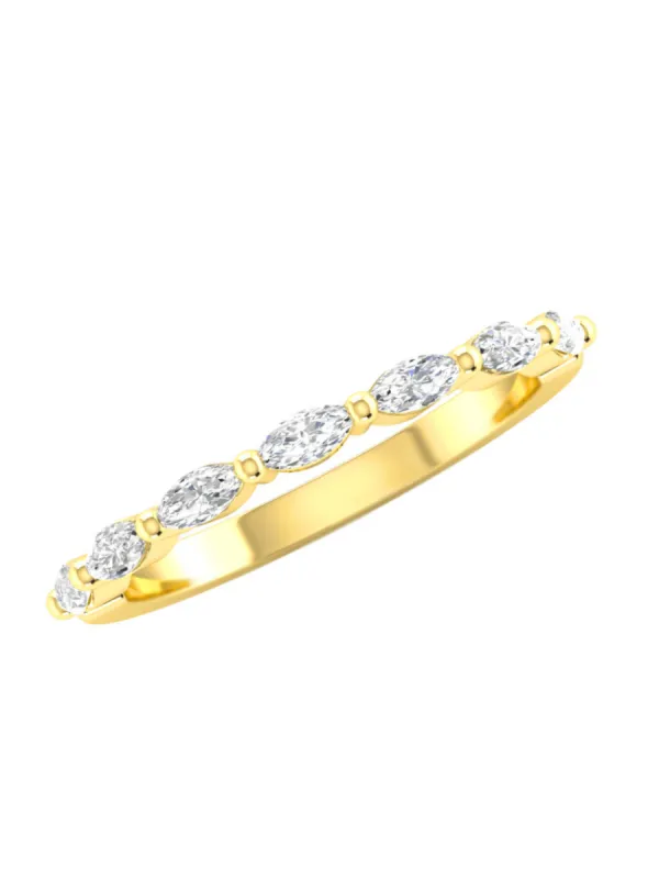 Marquise Diamond Band (.35 ct. tw.) 14K sold by LeMel