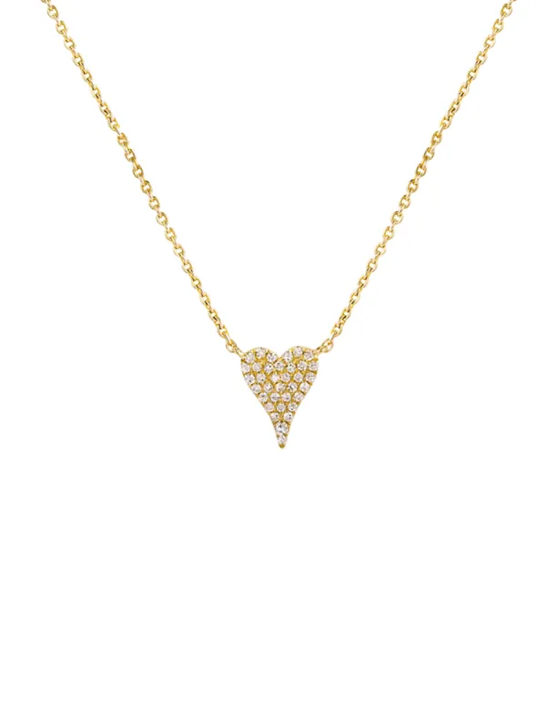 Jess Heart Necklace 14K sold by LeMel