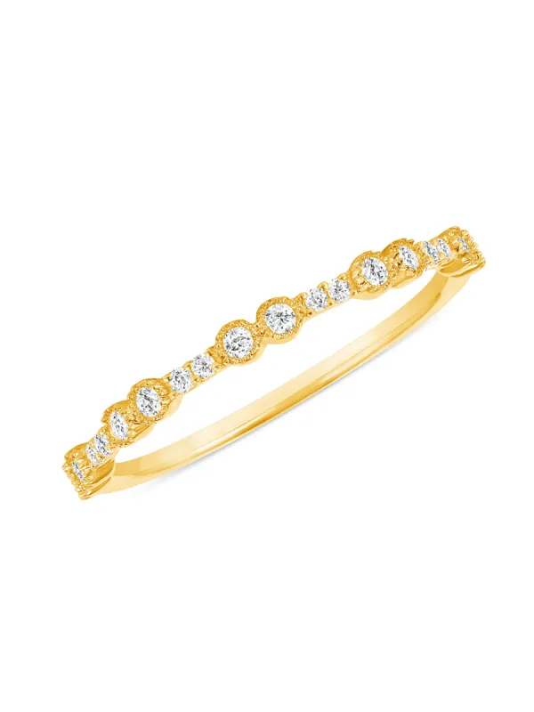 Miller Diamond Ring 14K sold by LeMel