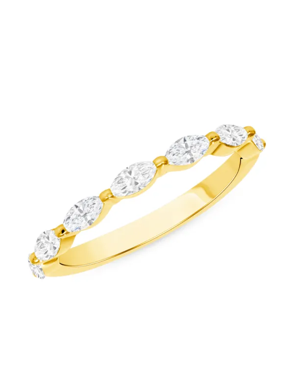 Marquise Diamond Band (.45 ct. tw.) 14K sold by LeMel