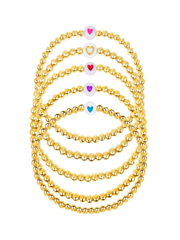 Heart Everyday Stretch Bracelet sold by LeMel