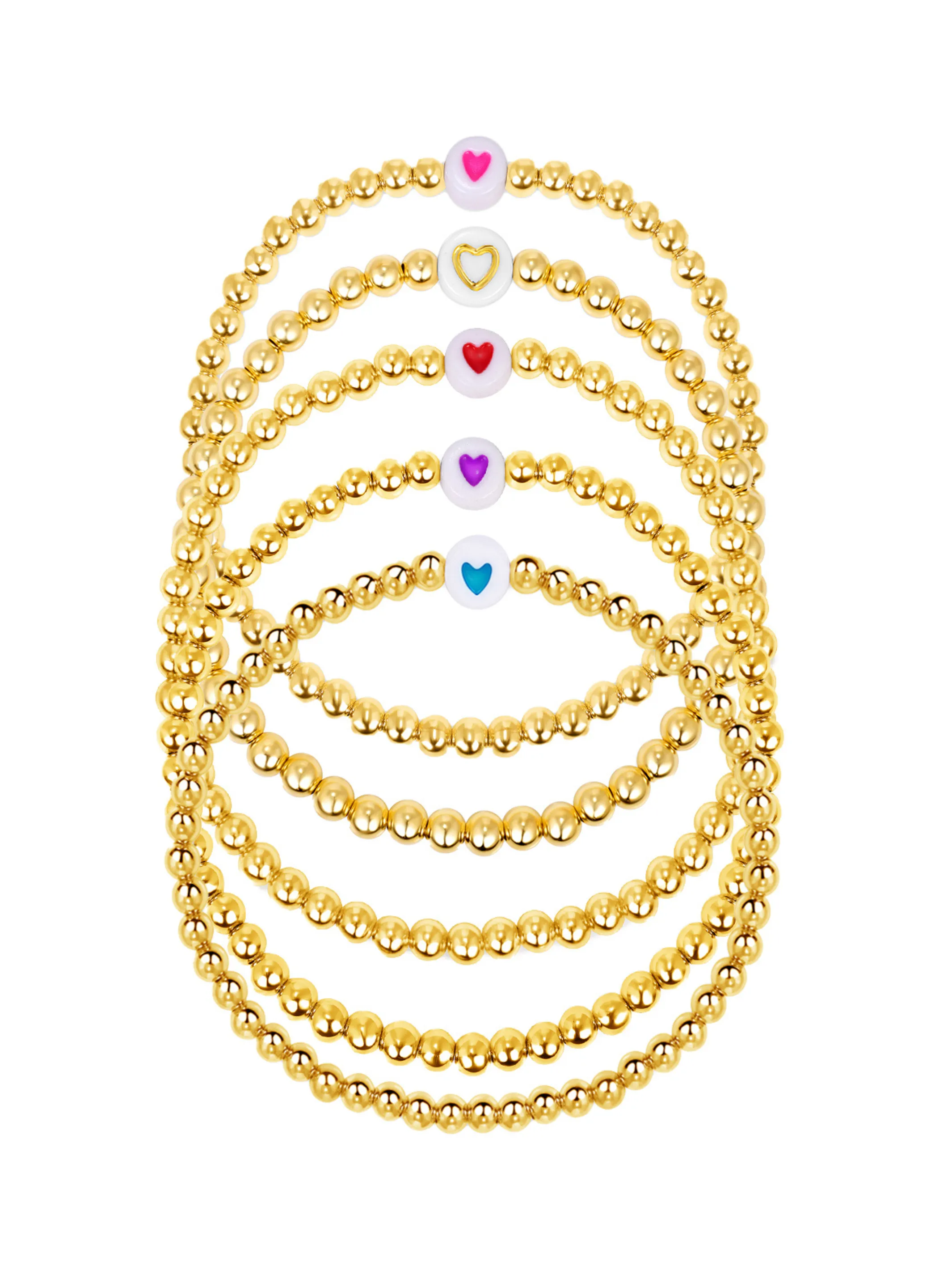 Heart Everyday Stretch Bracelet sold by LeMel