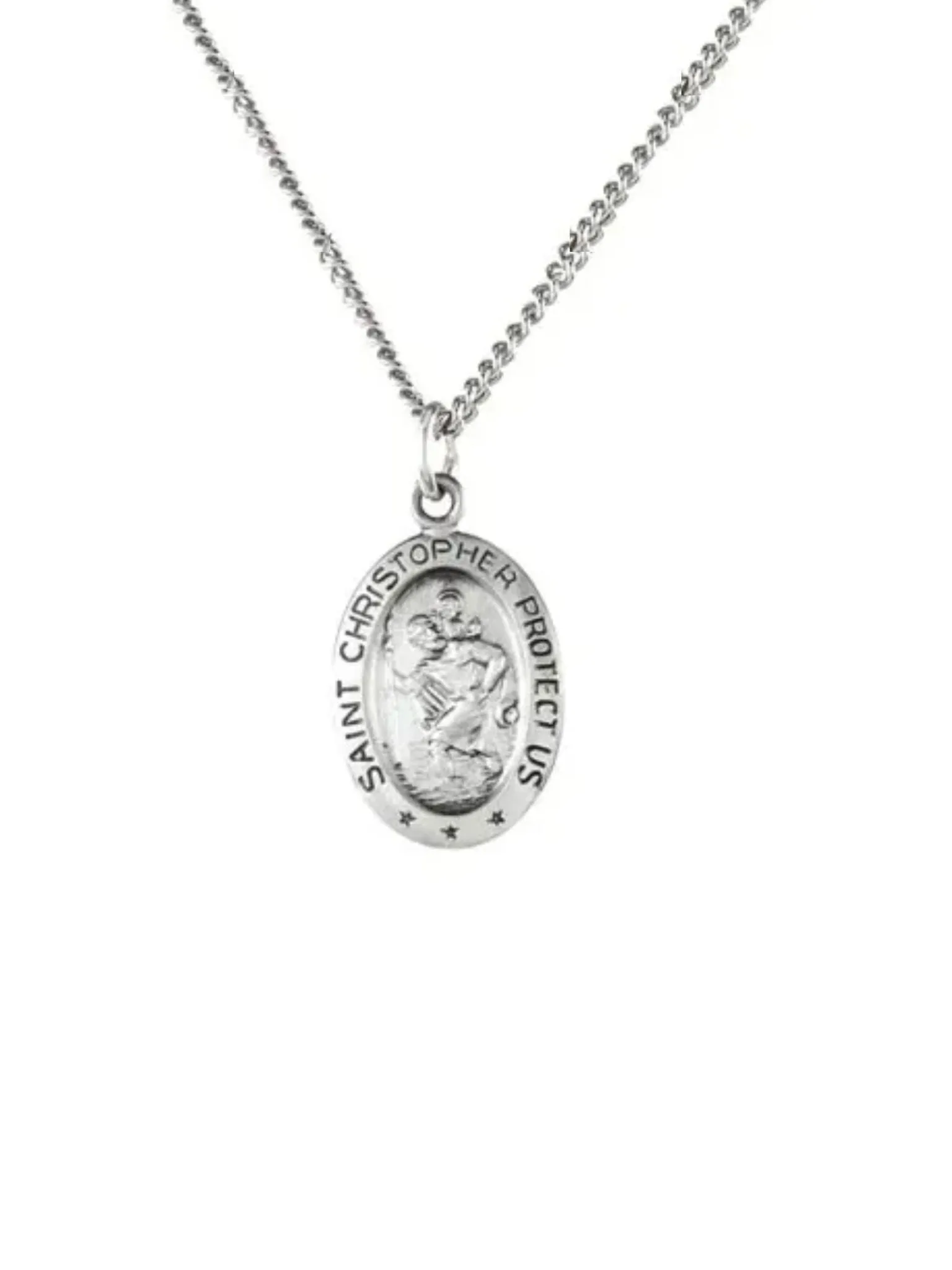 St. Christopher Chain Necklace sold by LeMel