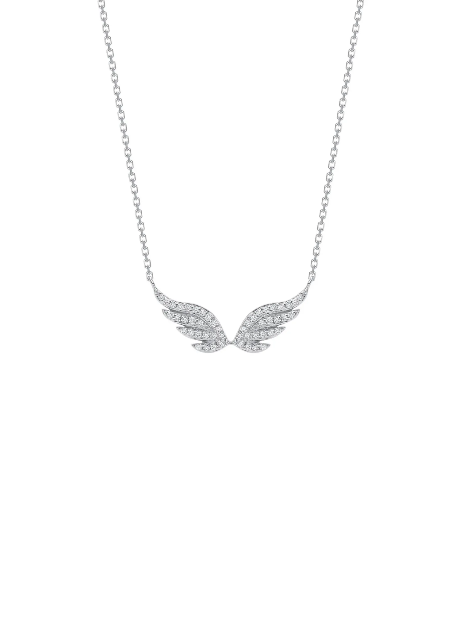 Angel Wing Diamond Necklace 14K sold by LeMel product image thumbnail 3