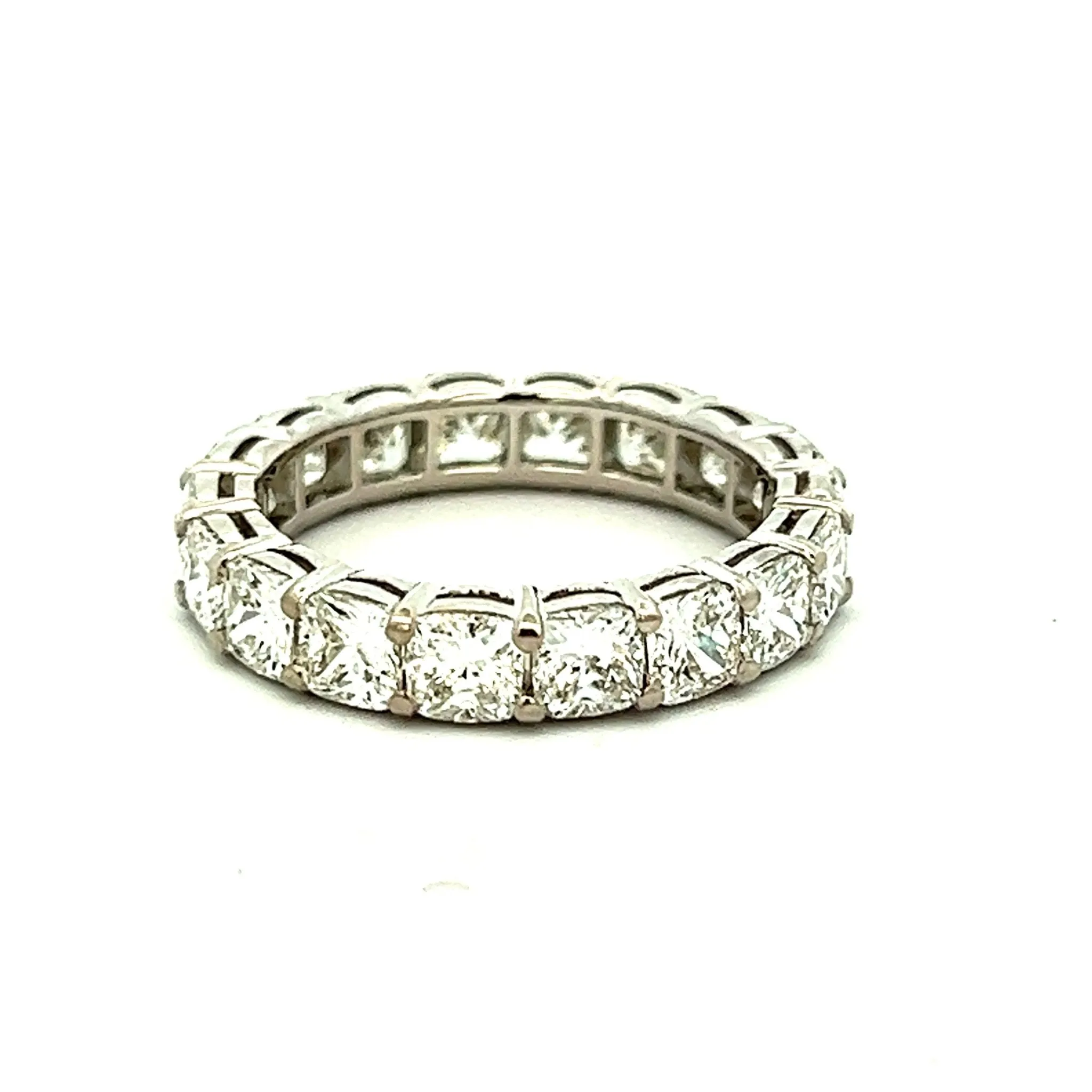Cushion Cut Diamond Eternity Band 14K sold by LeMel