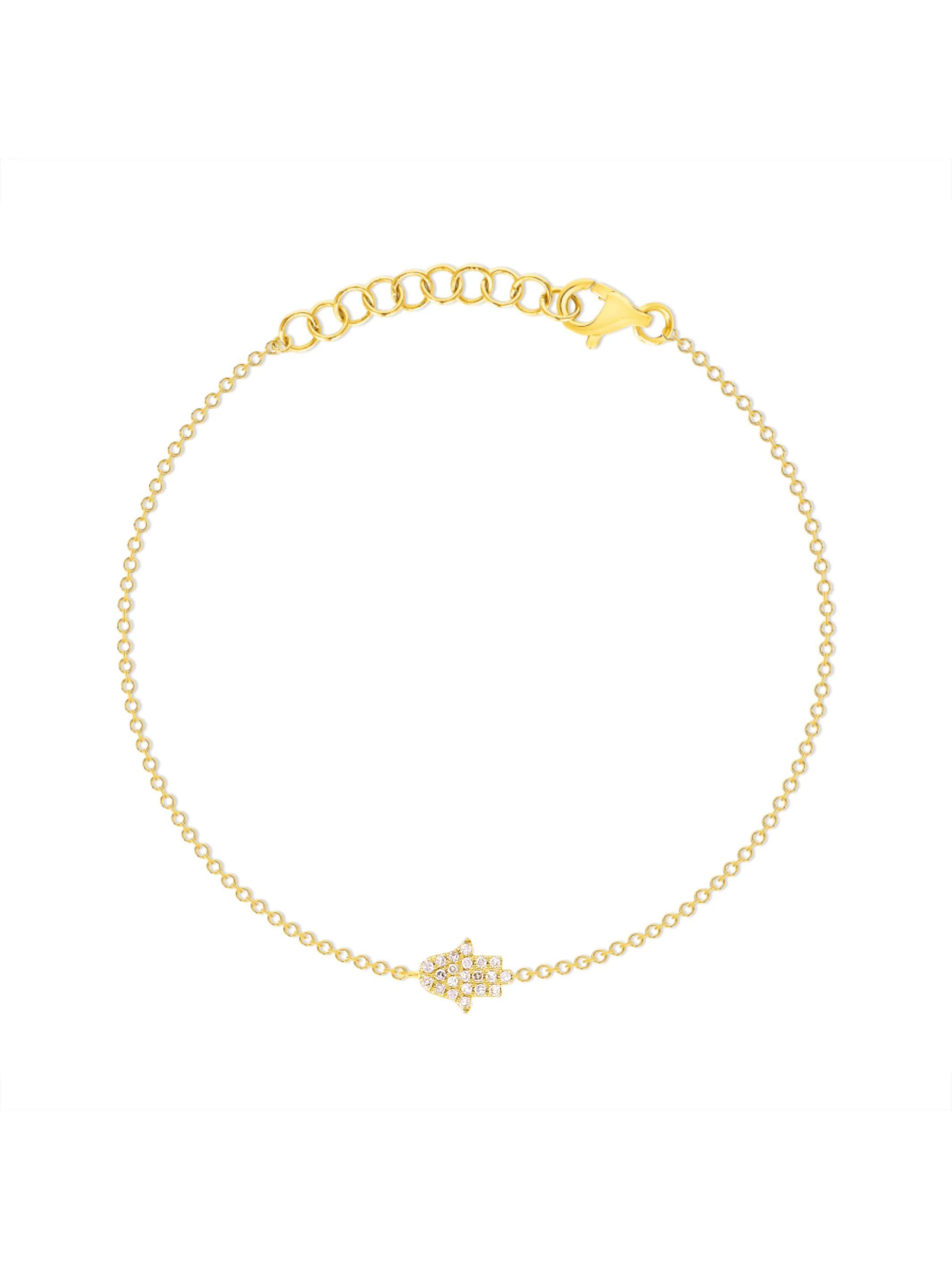 Hamsa Bracelet 14K sold by LeMel