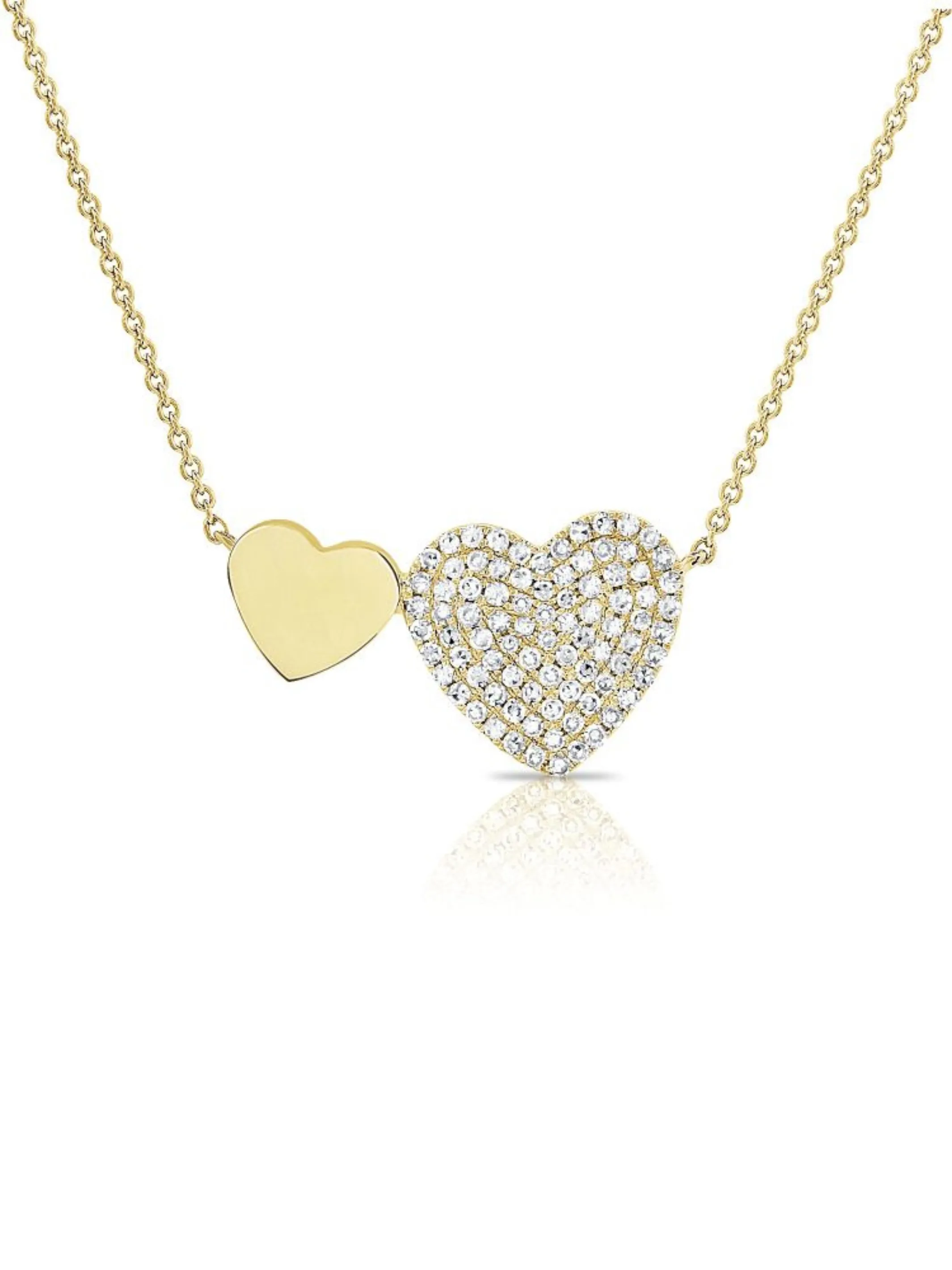 Kelsey Heart Necklace 14K sold by LeMel