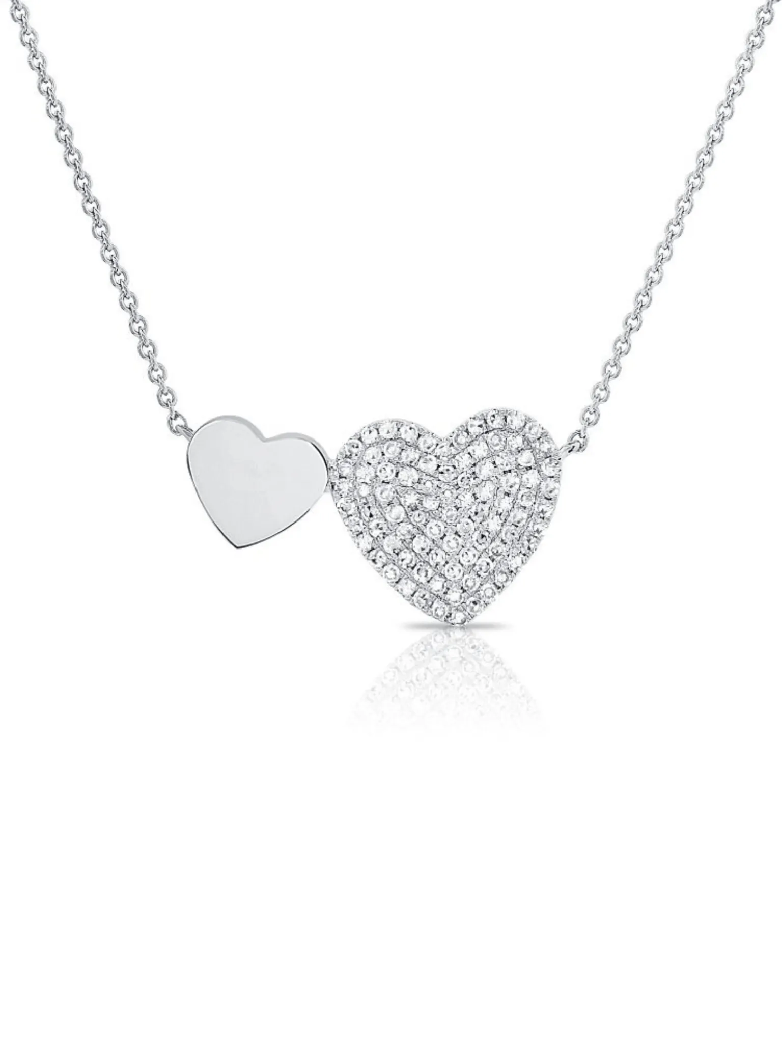 Kelsey Heart Necklace 14K sold by LeMel product image thumbnail 5