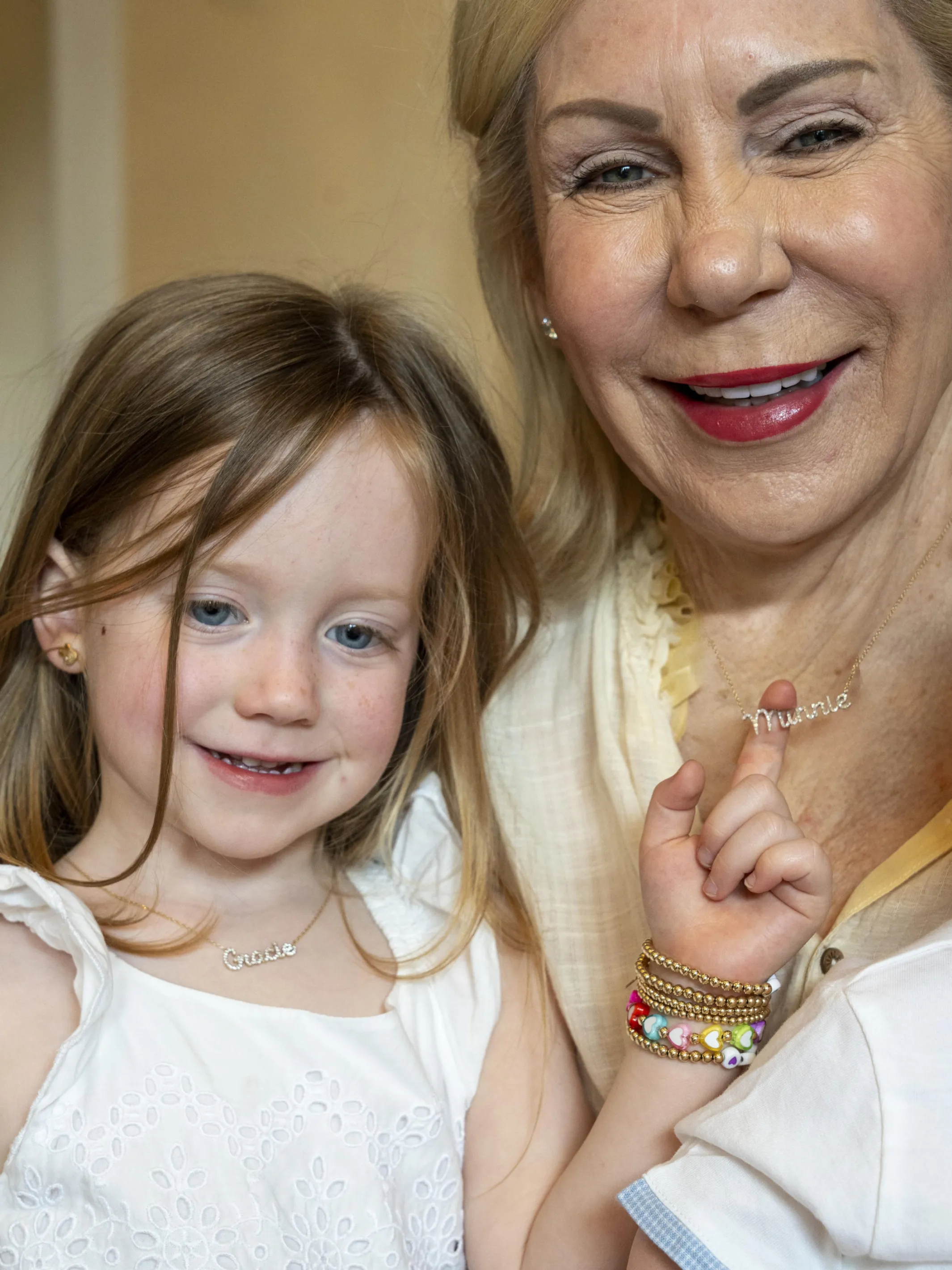 CZ Name Necklace sold by LeMel product image thumbnail 3