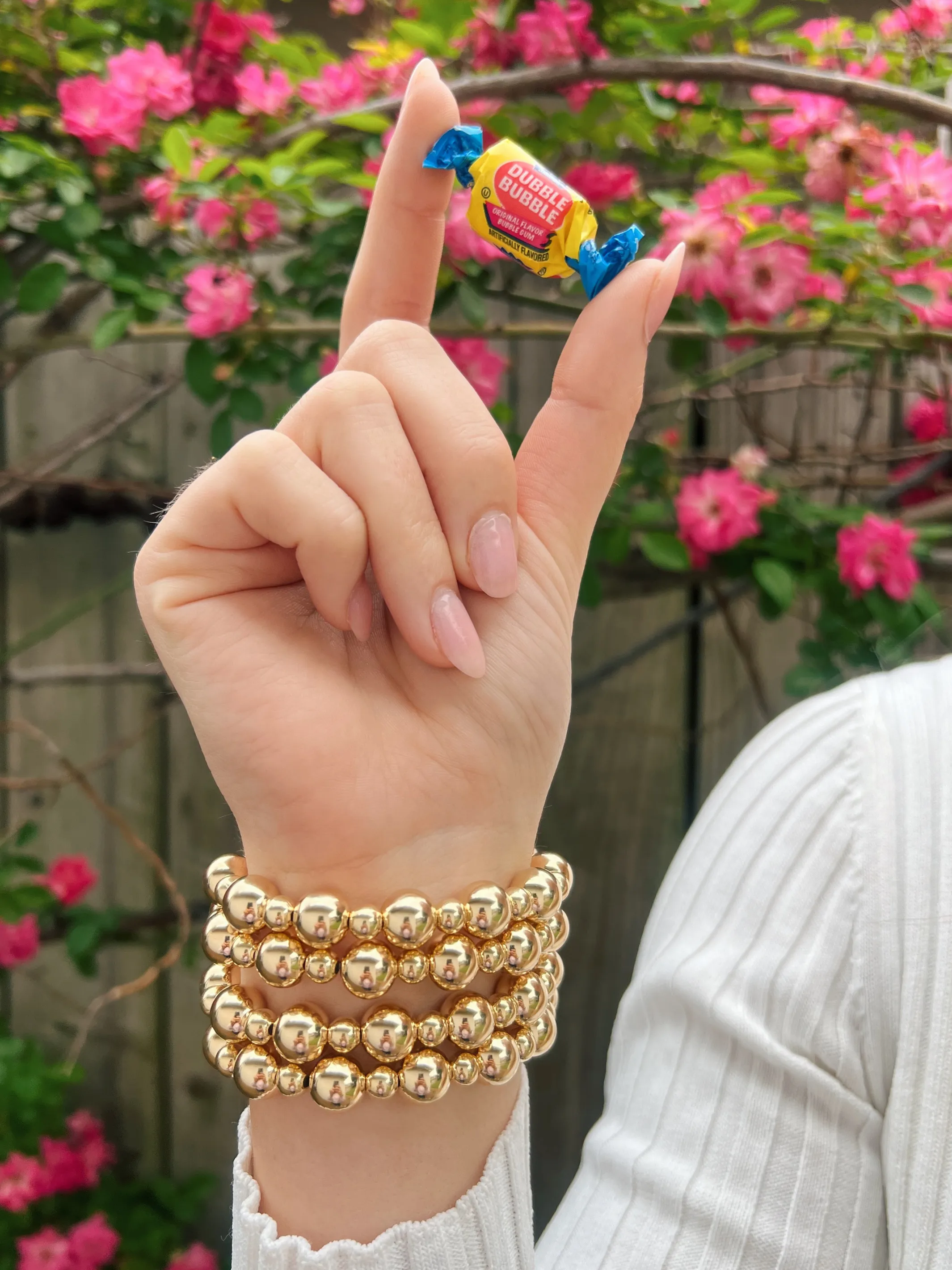 Double Bubble Stretch Bracelet sold by LeMel product image thumbnail 3