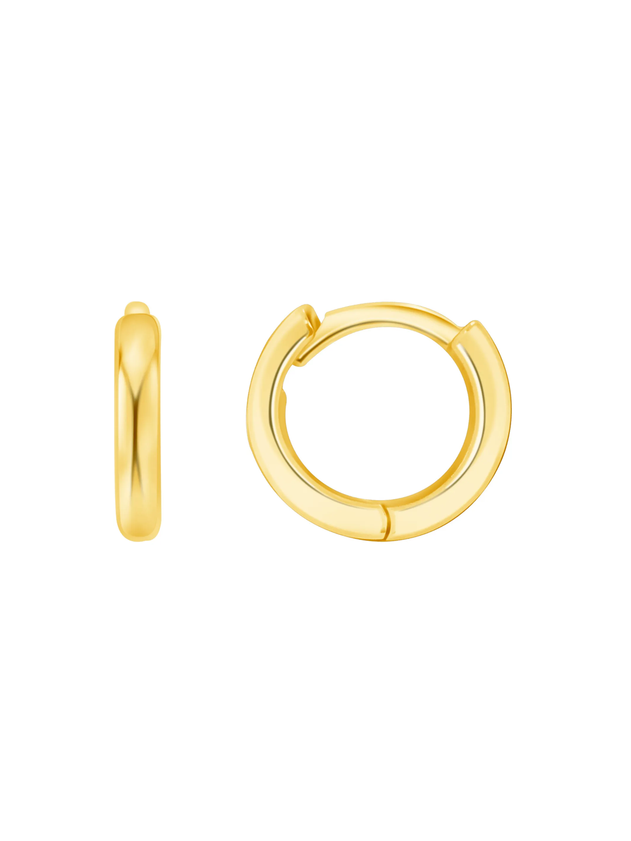 Everyday Gold Huggie Earrings sold by LeMel
