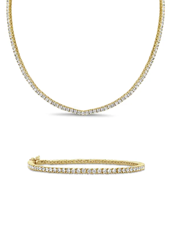 Sparkle Necklace + Bracelet Set sold by LeMel