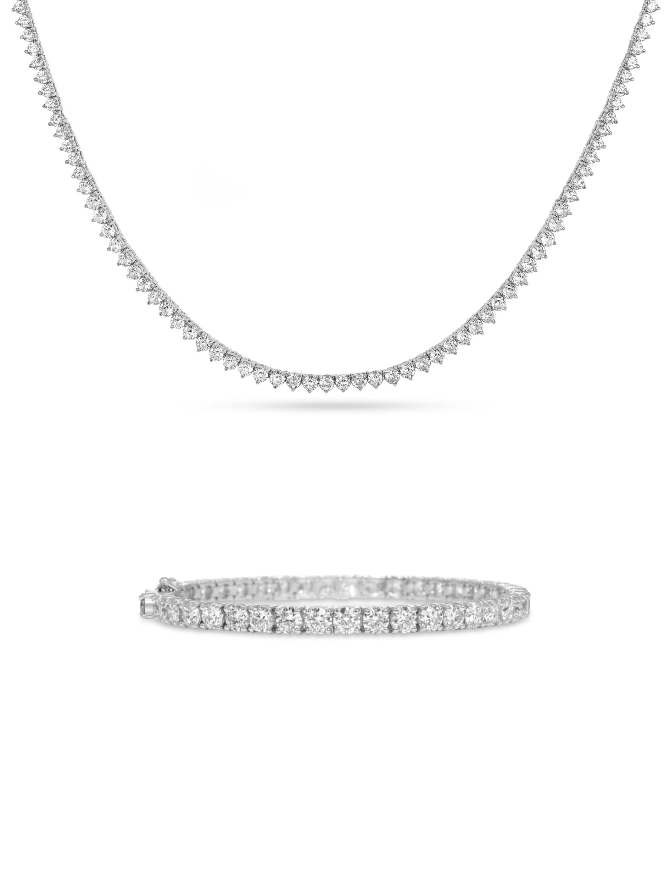 Shine Bright Necklace + Bracelet Set sold by LeMel product image thumbnail 4