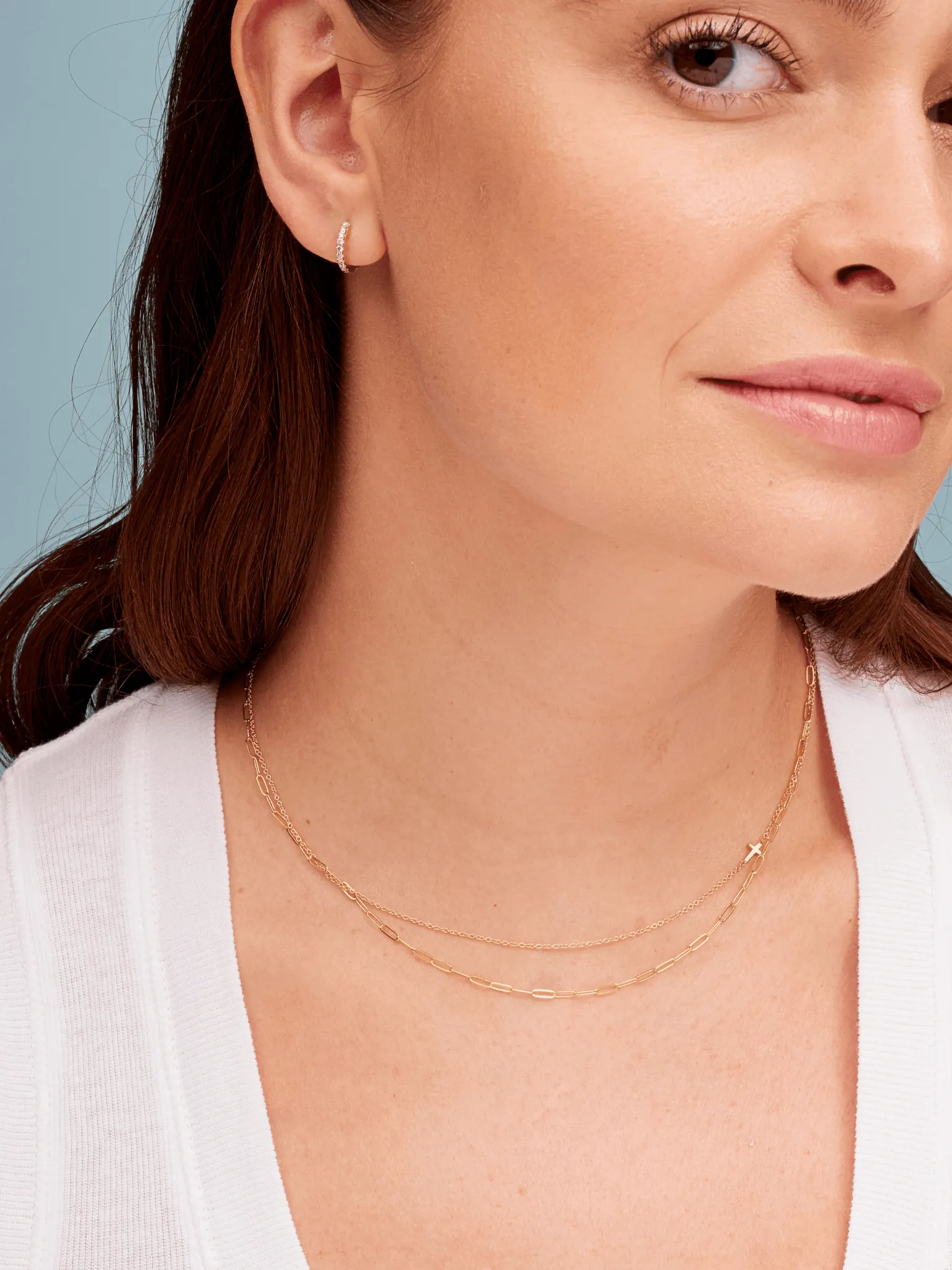Blair Cross Necklace 14K sold by LeMel product image thumbnail 2