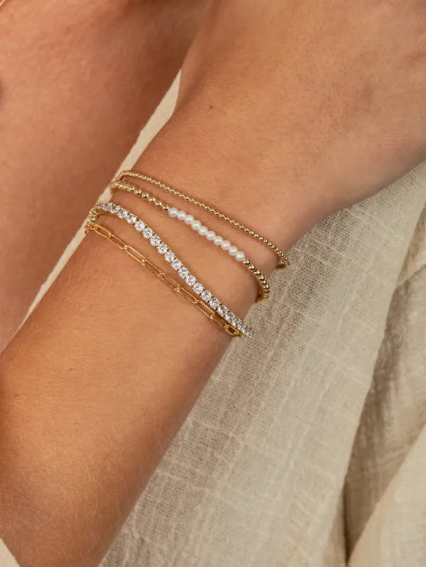 Perfect Pearl Bracelet Set sold by LeMel