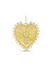 The Family Heart Pendant 14K sold by LeMel