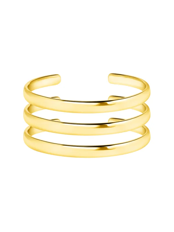 Goldie Cuff Bracelet Set sold by LeMel