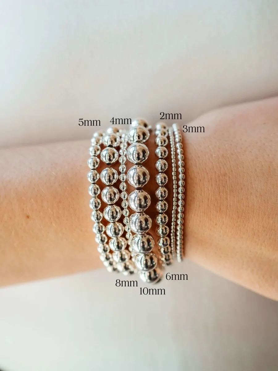 Rose Gold Everyday Stretch Bracelet - 10mm sold by LeMel product image thumbnail 5