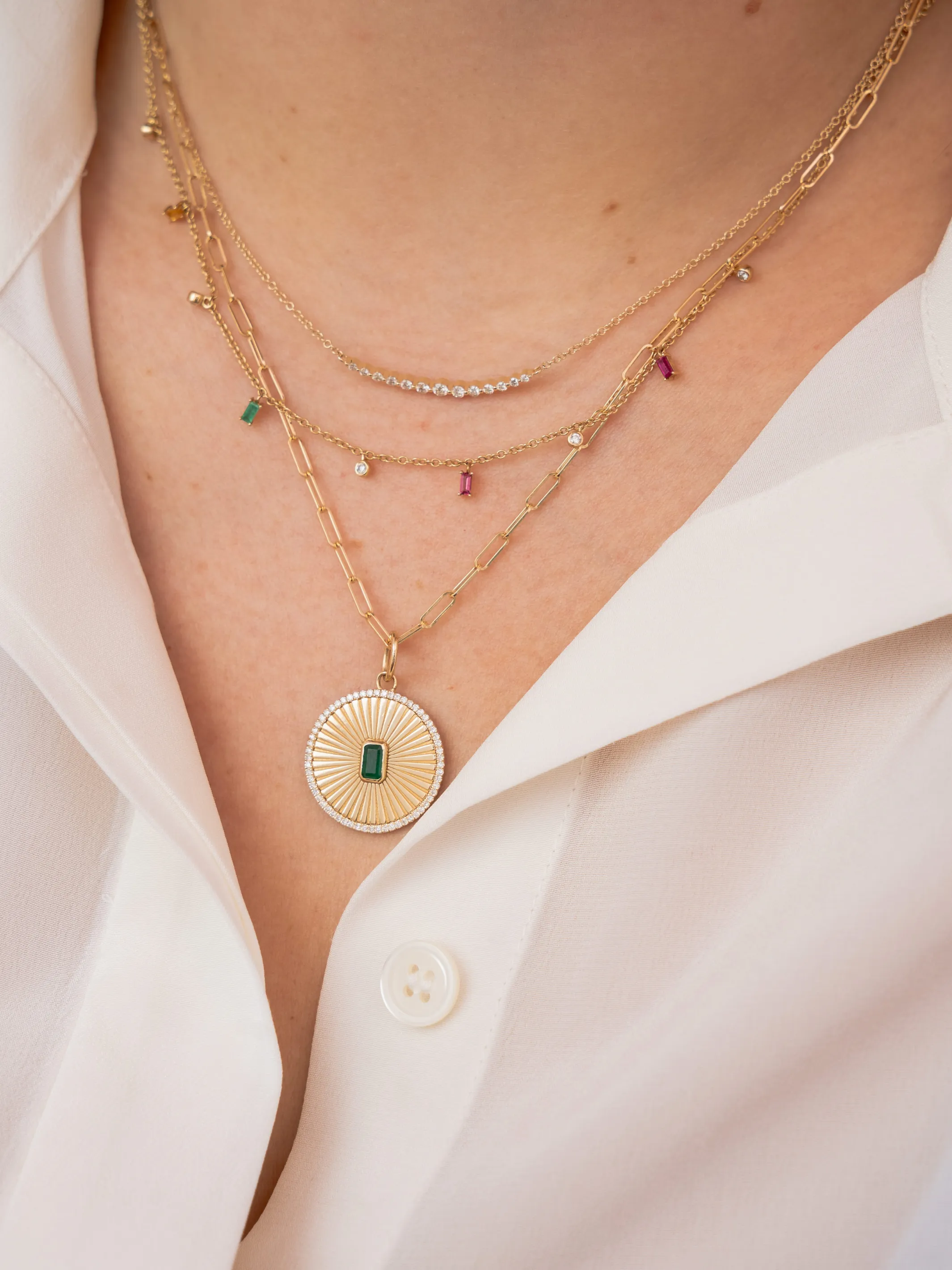 The Birthstone Necklace 14K sold by LeMel product image thumbnail 3