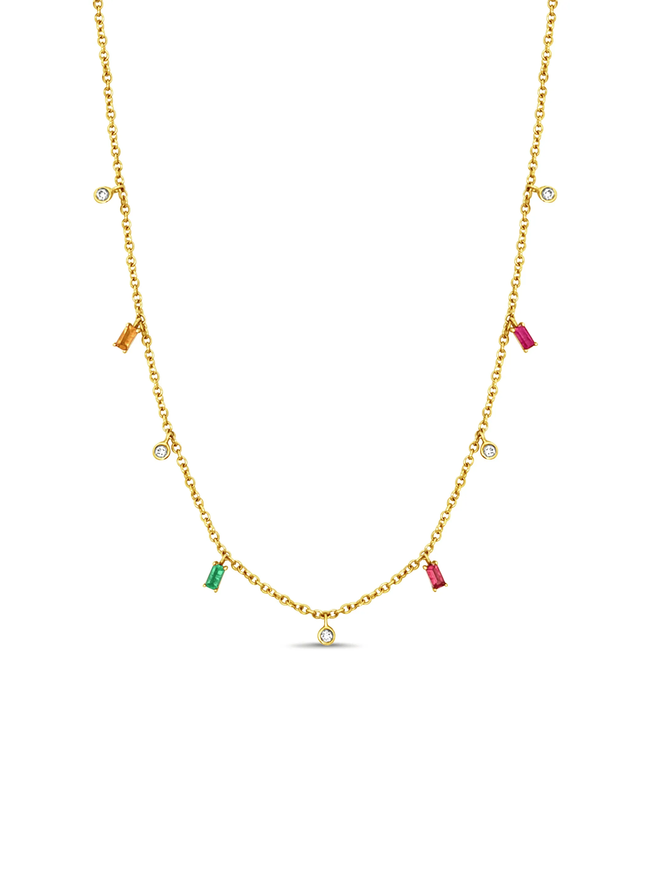 The Birthstone Necklace 14K sold by LeMel
