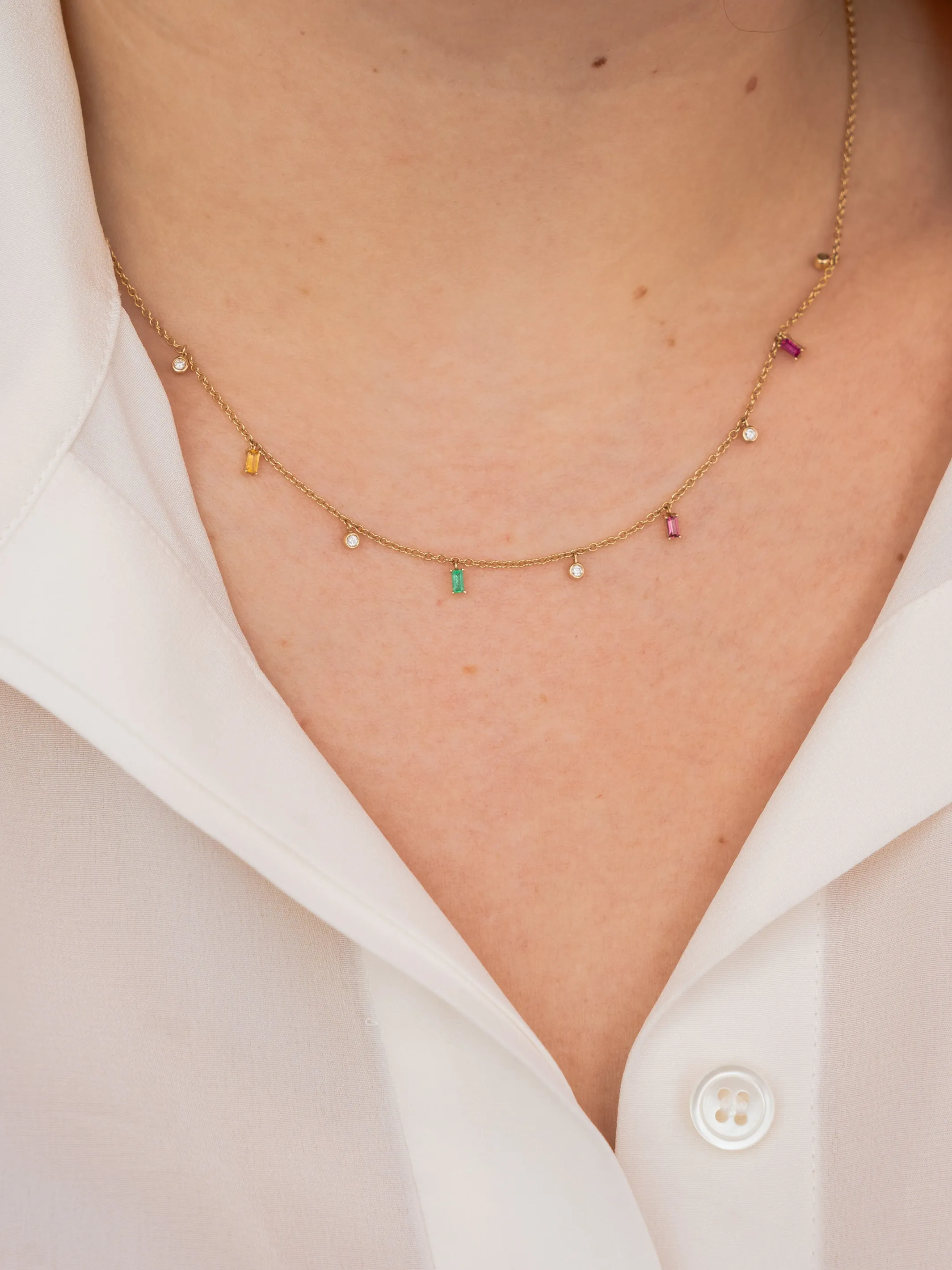 The Birthstone Necklace 14K sold by LeMel product image thumbnail 2
