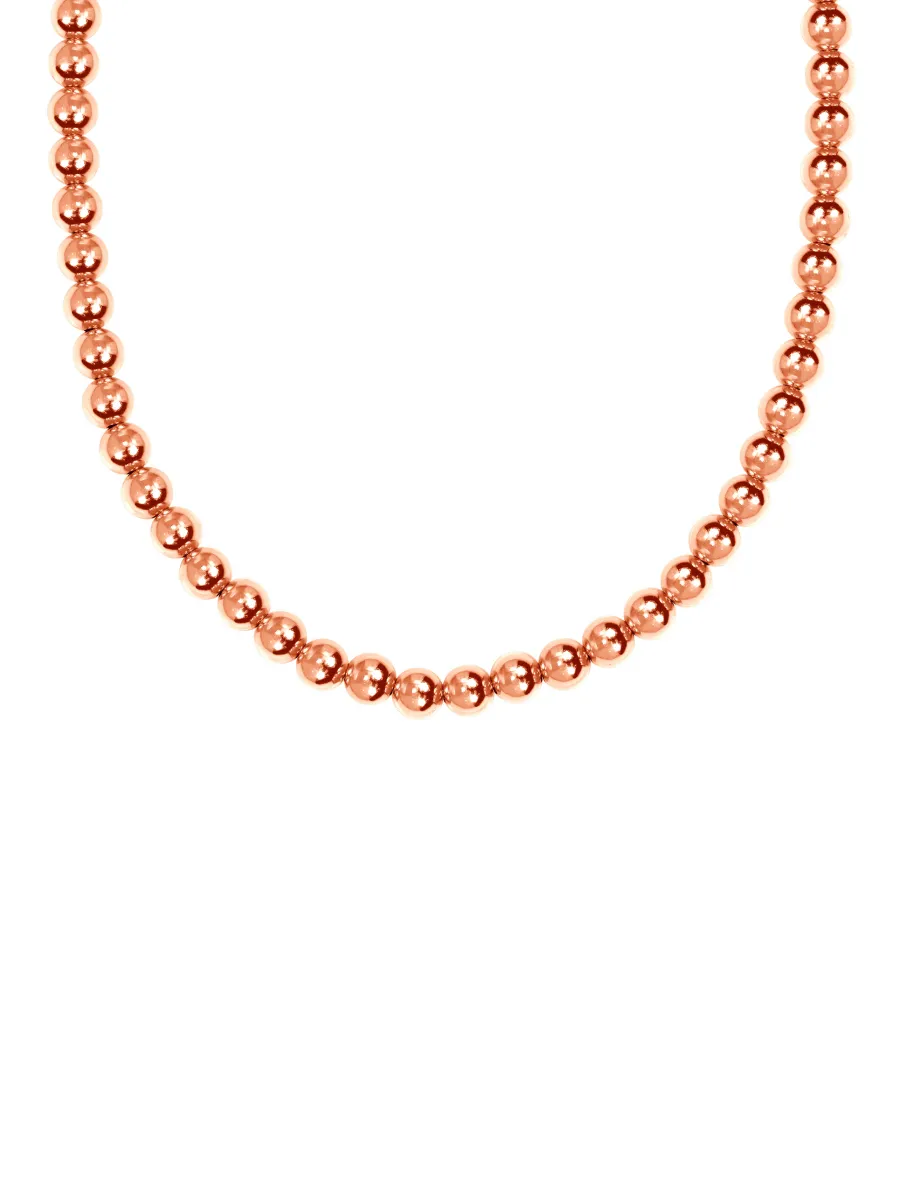 Everyday Beaded Necklace - 5mm sold by LeMel product image thumbnail 5