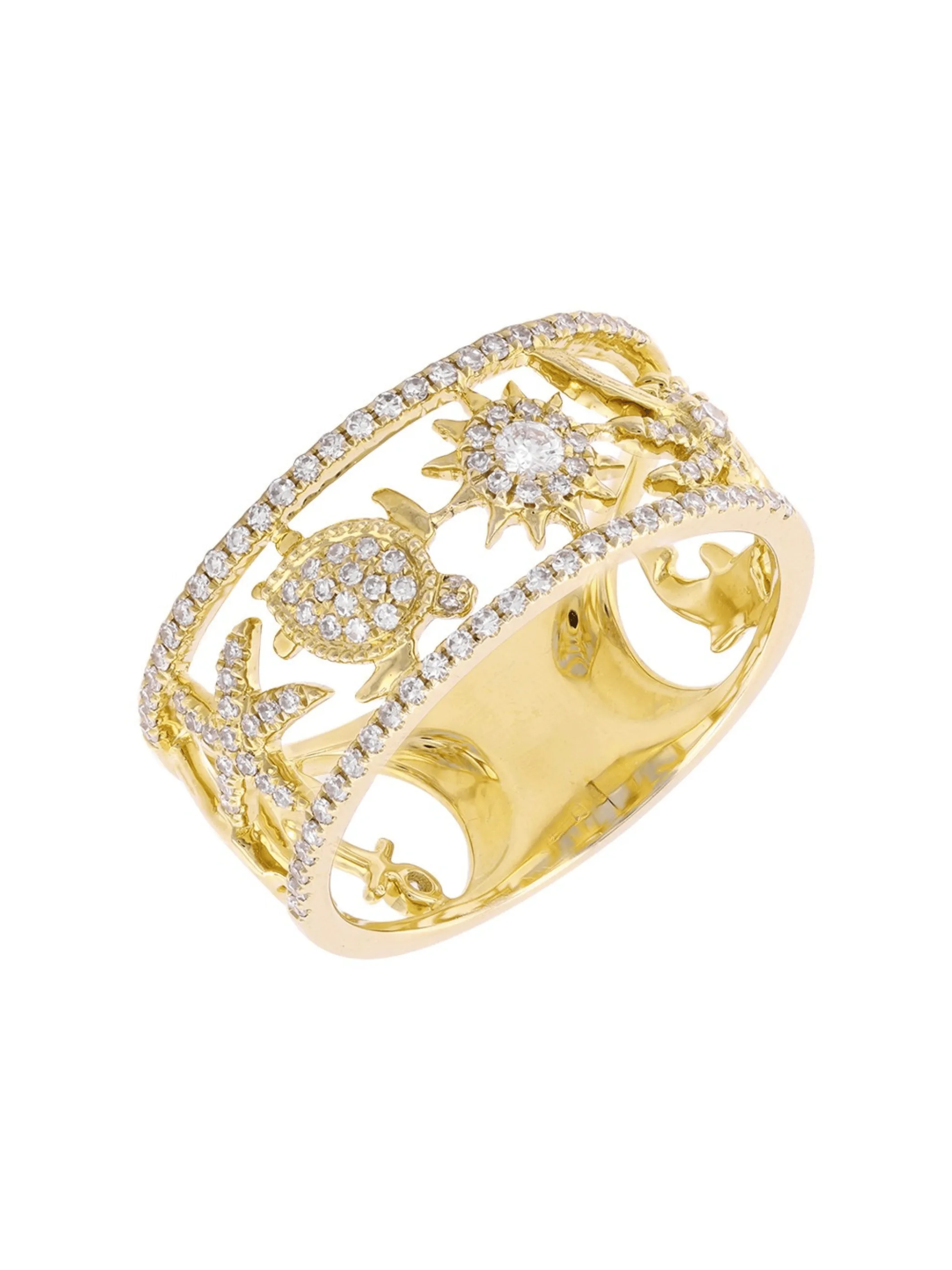 Ocean Ring 14K sold by LeMel