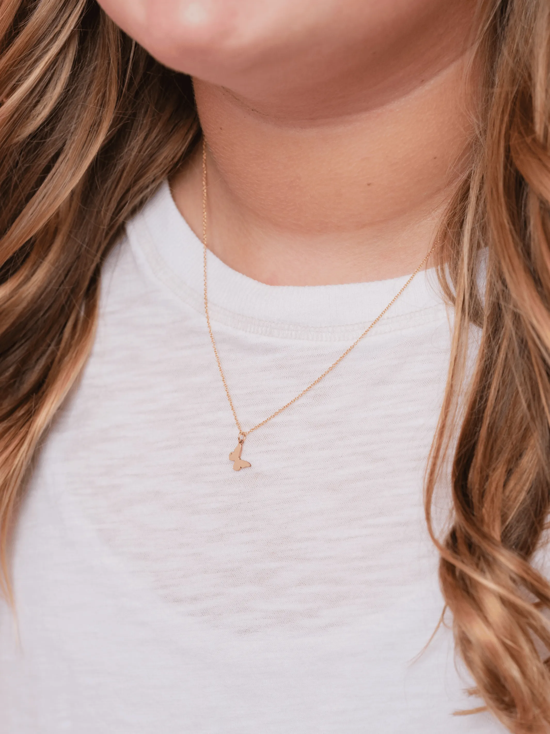 Elin Butterfly Everyday Necklace sold by LeMel product image thumbnail 2