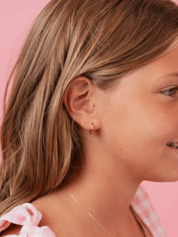 Everyday Gold Huggie Earrings sold by LeMel