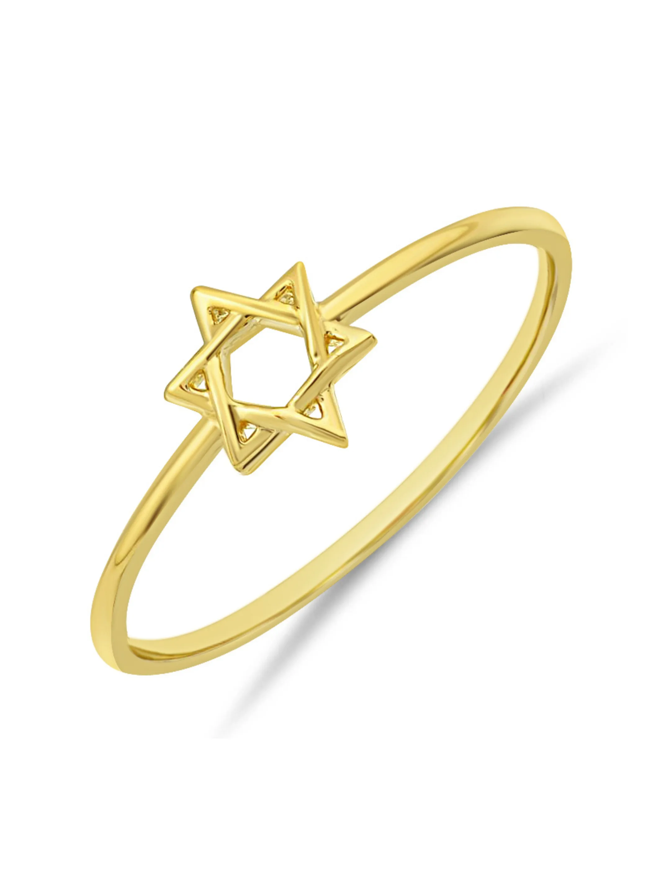 Star of David Gold Ring 14K sold by LeMel