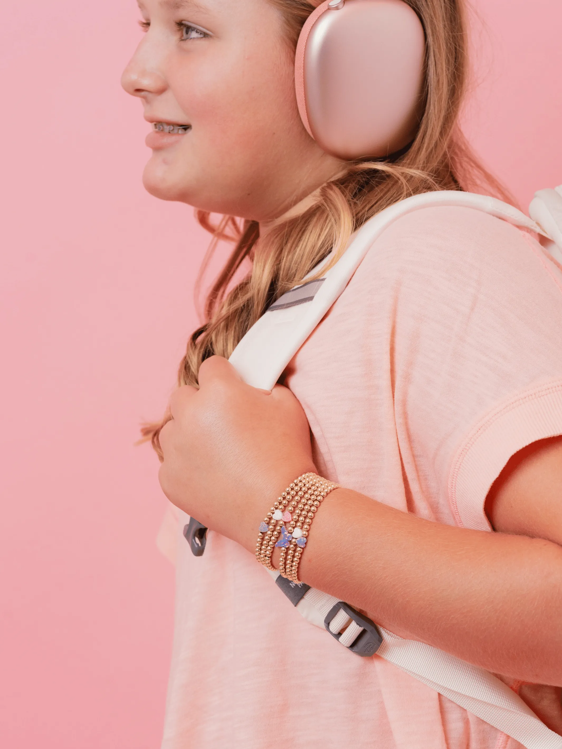 Opal Butterfly Stretch Bracelet sold by LeMel product image thumbnail 2