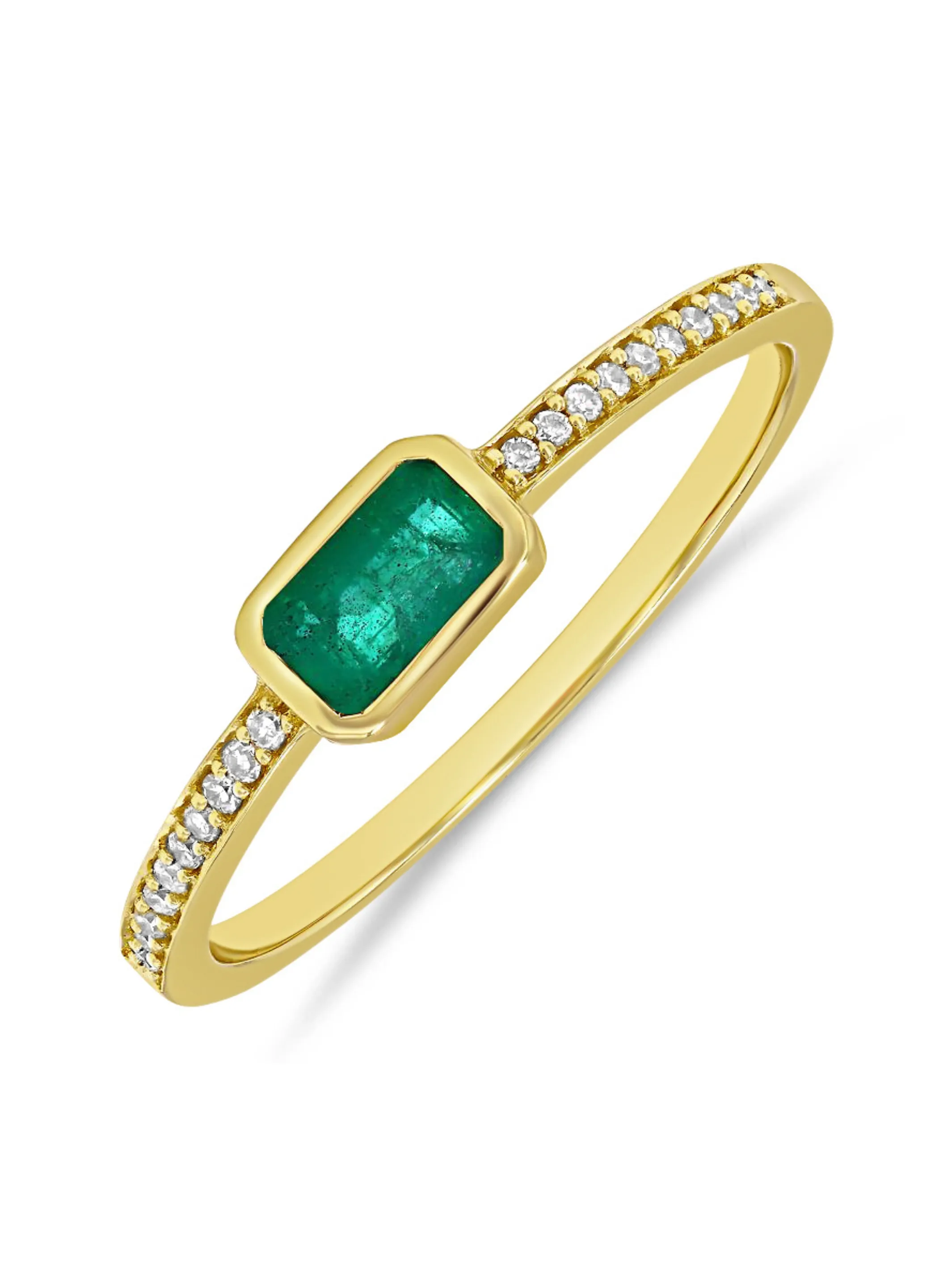 Madeline Ring - Emerald 14K sold by LeMel