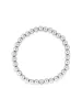 Silver Everyday Stretch Bracelet - 5mm sold by LeMel