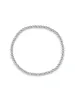 Silver Everyday Stretch Bracelet - 3mm sold by LeMel