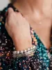 Silver Everyday Stretch Bracelet - 10mm sold by LeMel