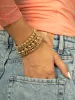 Silver Everyday Stretch Bracelet - 10mm sold by LeMel