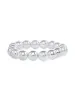 Silver Everyday Stretch Bracelet - 10mm sold by LeMel