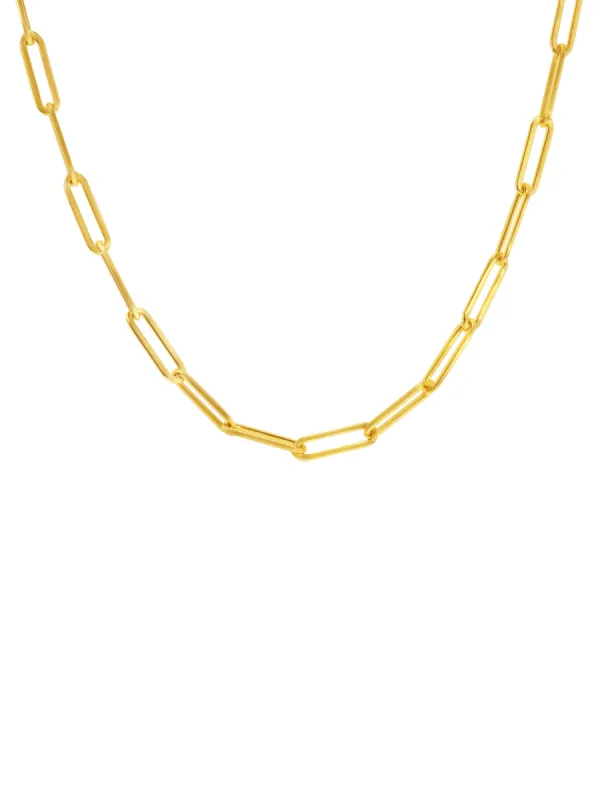 Everyday Paperclip Necklace sold by LeMel