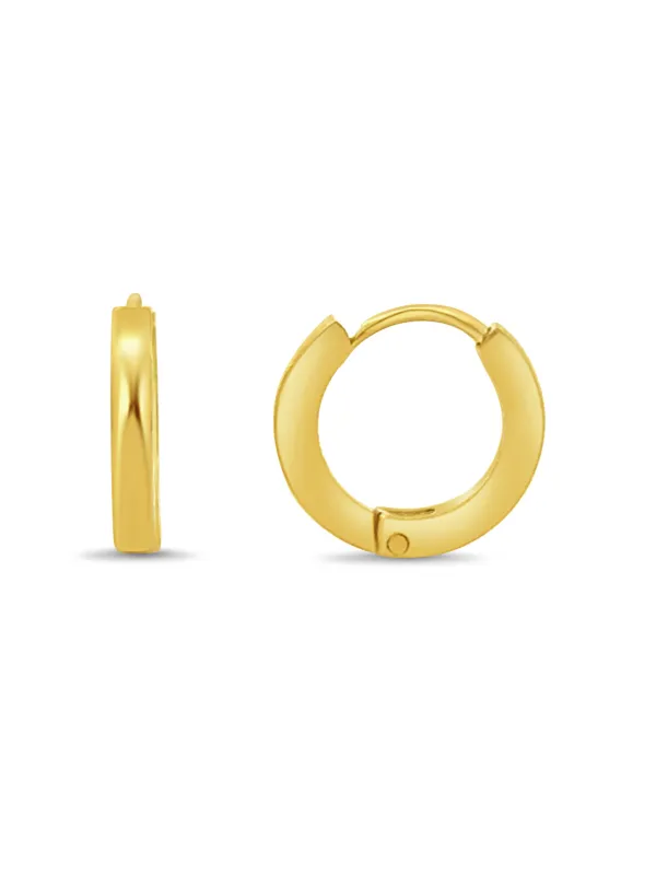 FREE Everyday Gold Huggie Earrings sold by LeMel